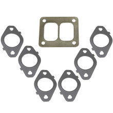 BD Diesel 1045986-T4 - Exhaust Manifold T4 Mount Gasket Set - Dodge 1998.5-2018 5.9L/6.7L