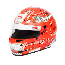 Bell Helmets 1310A42 - Bell RS7 (6 7/8) SA2020/FIA8859 - Size 55 (Stamina Red)