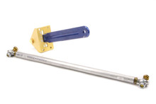 Bert Transmissions SG-1310 - Shifter Assembly - Late Model - 1 Lever - Floor Mount - Aluminum - Blue / Gold Anodized - Bert Second Generation Transmissions - Each