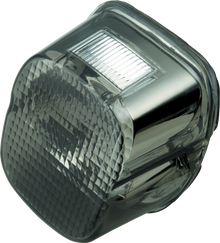 Bikers Choice 482794 - L03-17 Big Twin & XL Smoke Lens Laydown Taillight W/ License Light Facing Up