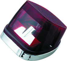 Bikers Choice 490651 - 73-98 Big Twin And Sportster Replacement Taillight Red Replaces H-D 68008-73B