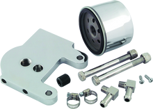 Bikers Choice 490004 - 76-99 4 Speed Big Twin & Softail Oil Filter & Voltage Regulator Mounting Kit