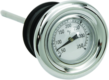 Bikers Choice 492884 - 70-86 FL FX 70-78 XLCH Chrome Oil Dipstick With Temp Gauge Replaces H-D 62635-79T