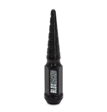 BLOX Racing BXAC-00154-SP - Racing Spike Forged Lug Nuts - Flat Black 12 x 1.25mm - Single