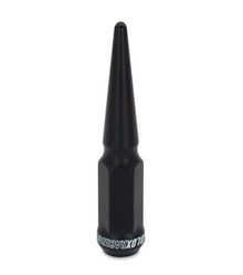 BLOX Racing BXAC-00165-SP - Racing Spike Forged Lug Nuts - Flat Black 14 x 1.50mm - Single