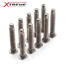 BLOX Racing BXAC-00175-B - Racing Titanium Extended Wheel Studs M12X1.5mm SIngle Piece Honda Fitment - Burnt