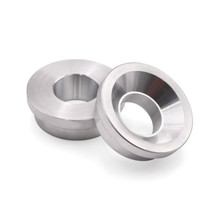 BLOX Racing BXAC-00322-SI - 2-Piece Billet Aluminum Solid Shifter Bushing B-Series Transmissions - Silver