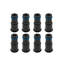 BLOX Racing BXEF-AT-11L-8 - Racing 11mm Adapter Top (1in) w/Viton O-Ring & Retaining Clip (Set of 8)
