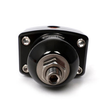 BLOX Racing BXFU-00410-BKB - Racing 2-Port Design Black/Black Adjustable Fuel Pressure Regulator