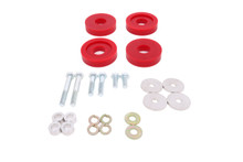 BMR BK051 - 15-17 S550 Mustang Differential Lockout Bushing Kit (Polyurethane) - Red