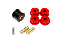 BMR BK046 - 12-15 5th Gen Camaro Differential Mount Bushing Kit (Poly/Delrin Combo) - Black/Red