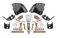 BMR CCK464H - 78-87 G-Body Rear Coilover Conversion Kit - Black Hammertone