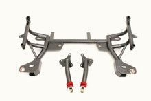 BMR KM015-1H - 93-02 F-Body K-Member w/ Turbo SBC/BBC Motor Mounts and Pinto Mounts - Black Hammertone