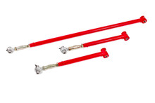 BMR RSK036R - 82-02 3rd Gen F-Body On-Car Adj. Rear Suspension Kit Poly/Rod End - Red