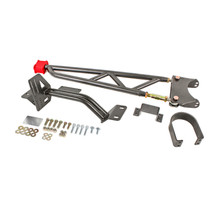 BMR TA012H - 93-02 F-Body w/ DSL Torque Arm Tunnel Mount (For Long Tube Headers) - Black Hammertone