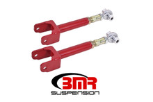 BMR UTCA044R - 64-67 A-Body Upper Control Arms On-Car Adj. Rod Ends - Red