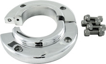 Borgeson 909008 -  Steering Column Mount - P/N:  - Steering column split swivel floor mount. Polished aluminum. Fits 2 in. diameter steering columns