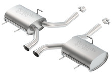 Borla 11824 - 11-14 CTS Coupe V6 3.6L AT RWD/AWD Dual Ctr Rear Exit Touring Exhaust (REAR SECTION ONLY)