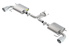Borla 11918 - 14-16 Mazda 3 2.0/2.5L AT/MT FWD S-Type Cat-Back Exhaust Single Split Rear Exit
