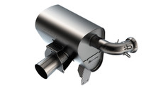 Borla 12677 - 15-22 Can-Am Maverick X3 900cc Triple Turbo Manifold-Back Exhaust S-Type Muffler