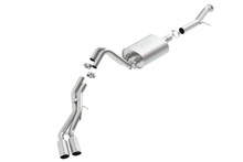 Borla 140652 - 2015 Cadillac Escalade/Yukon Denali 6.2L V8 AT 2WD/4WD Split Side Exit SS S-Type CB Exhaust
