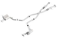 Borla 140633 - 2015 Jeep Grand Cherokee SRT8 ATAK Dual Round Rolled Exit Catback Exhaust
