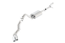 Borla 140557 - Touring Cat Back 15-16 Chevy Tahoe 5.3L V8 2.75in, 2.25in Dual Same Side Exit 4in Tips