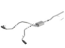 Borla 140549BC - 14-18 Chevrolet Silverado 1500 5.3L V8 AT/MT 4DR CC ATAK Catback Exhaust w/Black Chrome Tips