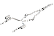 Borla 140648 - 15-16 Dodge Challenger Hellcat 6.2L V8 ATAK w/ Valve Simulator CB Exhaust Factory Valance