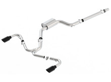 Borla 140751BC - 2018 Volkswagen GTI (MK7.5) 2.0T AT/MT SS S-Type Catback Exhaust w/Black Chrome Tips