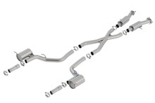 Borla 140755 - 2018+ Jeep Grand Cherokee TrackHawk 6.2L V8 AWD 3in S-Type CatBack Exhaust (Uses Factory Tips)