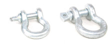 Bulldog Winch 20006 - 5/8 Inch Bow Shackle 6.5k LB WLL Silver