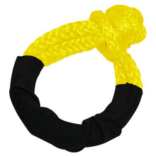 Bulldog Winch 20310 - 3/8 Inch Rope Shackle 26k LB BS Yellow