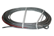 Bulldog Winch 20128 - Winch Rope Wire 10013 8.3mm x 100 Ft