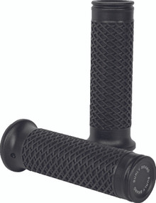 Burly Brand B16-1001B - Slash Cut Grip Set