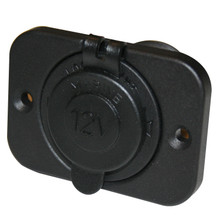 Bulldog Winch 20286 - 12v Power Socket 20A W/Cover and 3 Mounting Brackets
