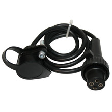 Bulldog Winch 20149B - 3 Ft Plug Extension 10012 15k 4 Prong