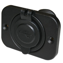 Bulldog Winch 20287 - USB Power Socket Dual 5V 1A and 2.1A W/Cover and 3 Mounting Brackets
