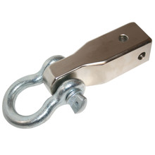 Bulldog Winch 20186 - 2.5x2.5 Inch Receiver Mount W/7/8 Inch Shackle