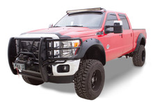 Bushwacker 20940-02 - 11-16 Ford F-250 Super Duty Cutout Style Flares 4pc - Black