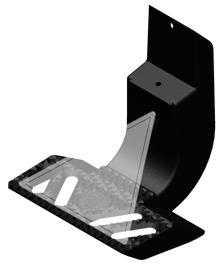 Carr 140201-1 -   - MAXno-drill Side Step - Black - Single
