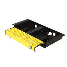Carr 501057 -   - WTS; 24 in. Retractable Step (Chevy Cargo Van,Side Door); P3 Blk /XP7 Sfty Ylw