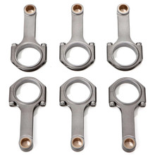 Carrillo BF40T-6059-6 - Ford XR6 Barra Turbo 6Cyl. 4.0L 3/8 CARR Bolt Connecting Rods (Set of 6)