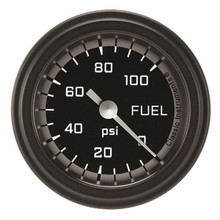 Classic Instruments AX146GBLF - Autocross Gray 2 1/8" Fuel Pressure Gauge, 100 psi