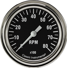 Classic Instruments HR383SLF - Hot Rod 2 5/8" Tachometer