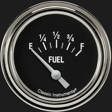 Classic Instruments HR212SLF - Hot Rod 2 5/8" Fuel Gauge