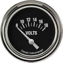 Classic Instruments HR230SLF - Hot Rod 2 5/8" Volt Gauge