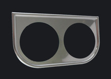 Classic Instruments MT55 - Chrome Under Dash Panel / 2-Hole
