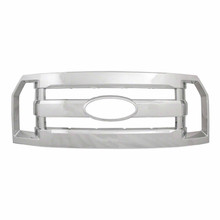 Coast To Coast IWCGI137 - Grille Insert Overlay 1 Piece Emblem Cutout Chrome ABS