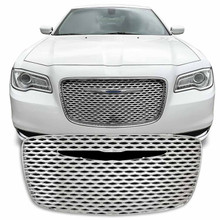 Coast To Coast IWCGI140 - Grille Insert Overlay Mesh 1 Pc Chrome ABS